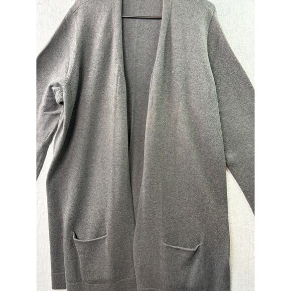 OLD NAVY LONGLINE OPEN FRONT CARDIGAN – GRAY – SIZE 3X PLUS - Picture 6 of 6